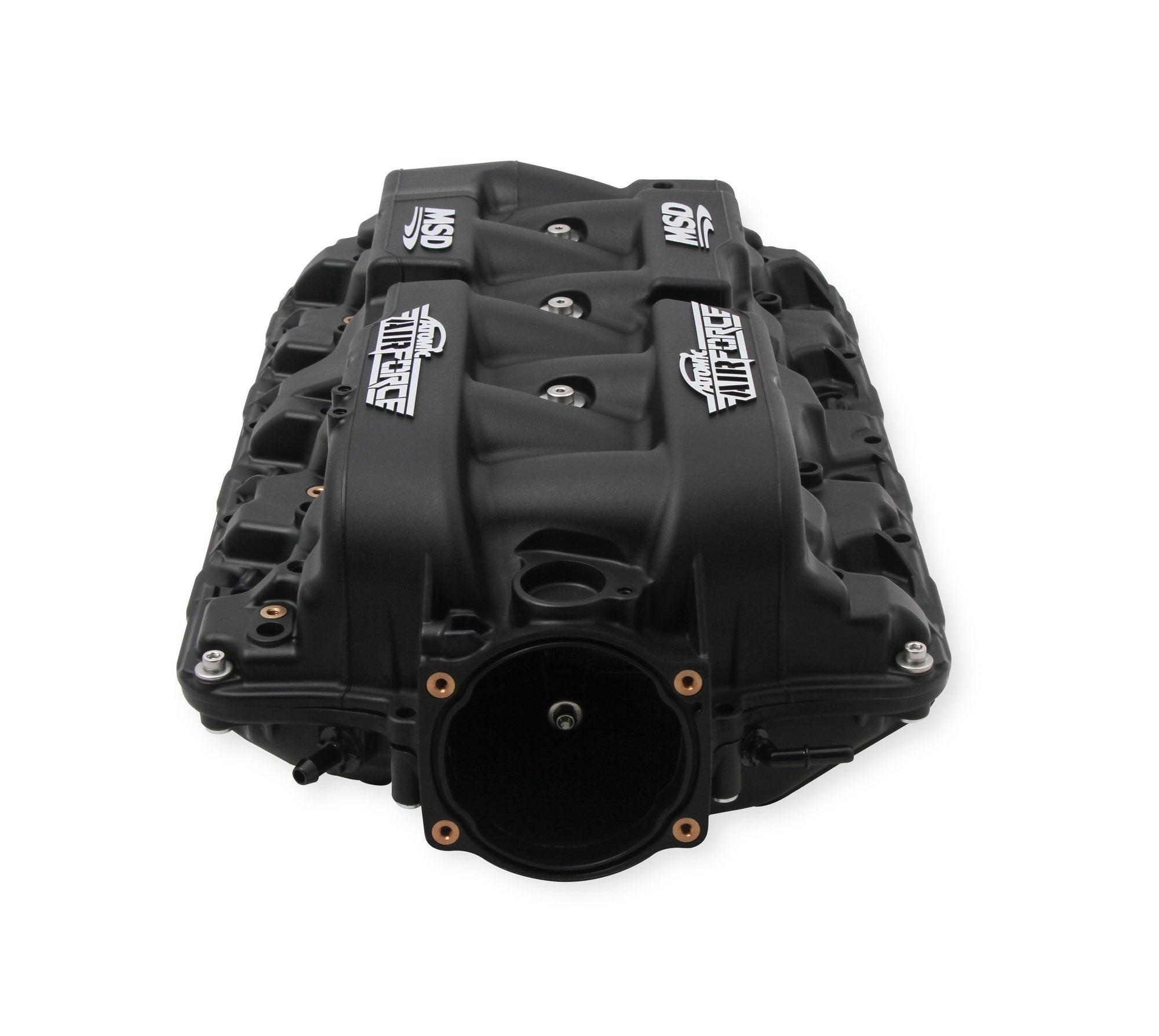 Atomic AirForce LS Cathedral Port Intake Manifold - Red - Photo - out of package Front