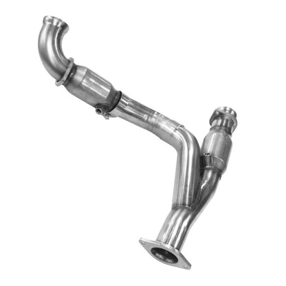 3" x OEM GREEN Catted Y-Pipe - 3" SS GREEN Catted Y-Pipe. 2006-2009 Trailblazer SS. Connects to OEM Exhaust.