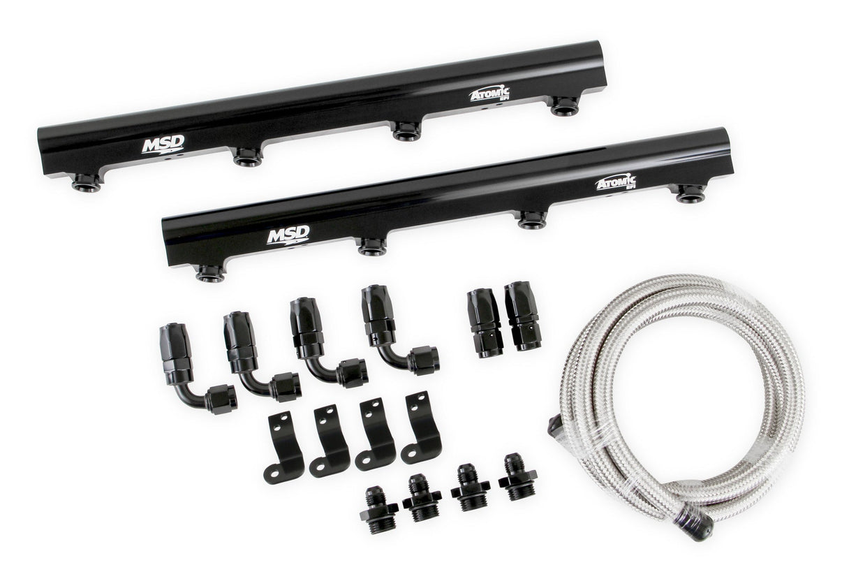 Msd Atomic EFI Billet Fuel Rails - Photo - Primary Front