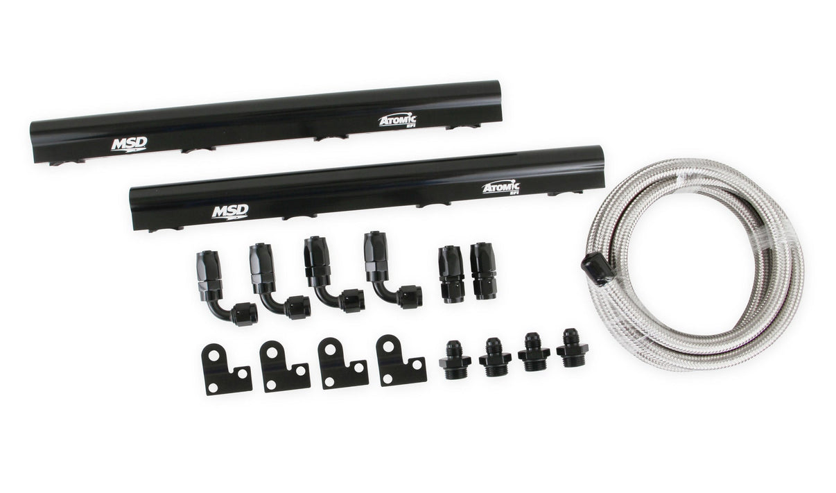 MSD Atomic EFI Billet Fuel Rails - Photo - out of package Right