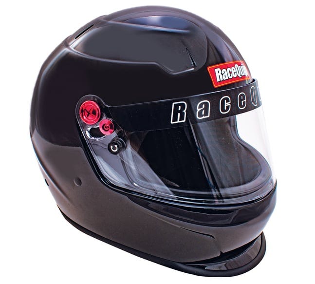 Racequip Pro20 Full Face Helmet Gloss Black