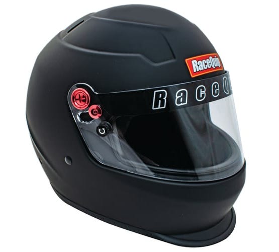 Racequip Pro20 Full Face Helmet Flat Black