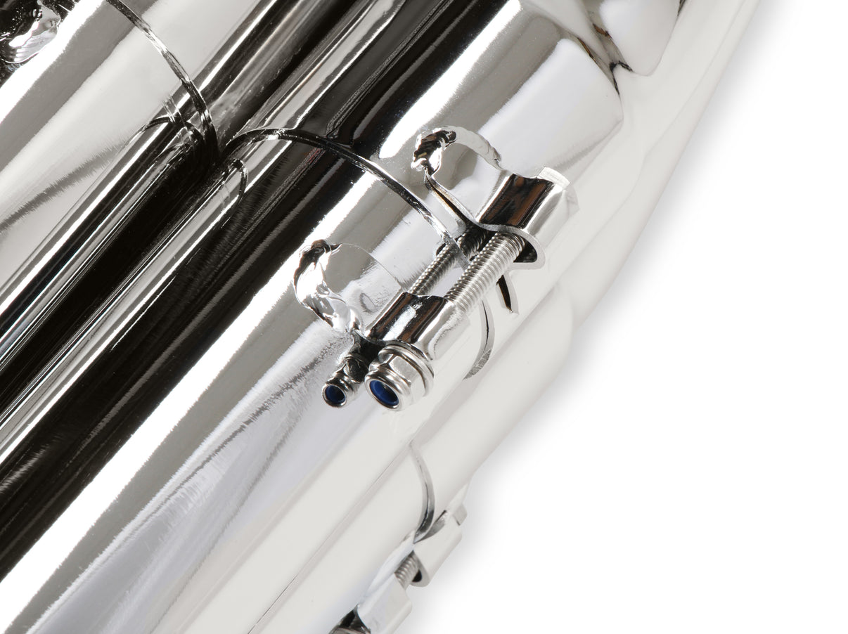 Hooker Racingheart 3-Step Dragster Headers - Chrome - Photo - out of package Front