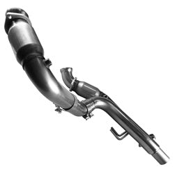 3" x 2-1/2" GREEN Catted Dual OEM Conn. - 3" SS GREEN Catted Connection Pipes. 2001-2006 GM Truck 6.0L. For OEM Dual Exh.