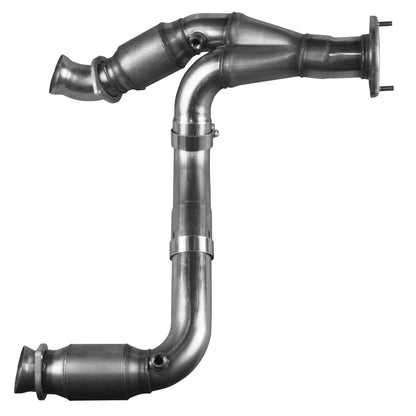 3" x OEM GREEN Catted Y-Pipe - 3" SS GREEN Catted Y-Pipe. 2007-2008 GM 1500 Series Truck/2007-2010 SUV 6.2L.