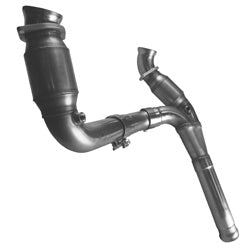Collecteur d'échappement et kit de raccordement en acier inoxydable. - Collecteur de 1-3/4" et kit de raccordement VERT. GM série 1500 4,8 L/5,3 L (2009-2013).
