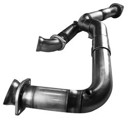 Tuyau en Y de compétition 3" x OEM uniquement - Tuyau en Y SS 3" réservé à la compétition. Camion GM 6.2L 2009-2010. Se connecte à l'OEM.