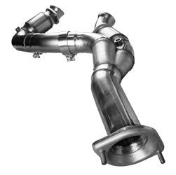 Tuyau en Y catalysé vert OEM 3" - Tuyau en Y catalysé vert en acier inoxydable 3". Camion GM 6.2L 2009-2010. Se connecte à l'origine.