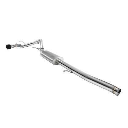 OEM x 3" Cat-Back udstødning - 3" SS Cat-Back med sorte dyser. 2015-2020 GM SUV (SWB) 5,3L. Tilsluttes OEM.