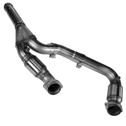 Stainless Header and Connection Kit. - 1-3/4" Header and Catted Connection Kit. 2014-2018 GM 1500 Series Truck 6.2L.