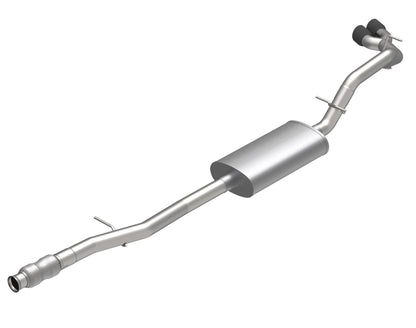 2-3/4"(OEM) x 3" Cat-Back Exhaust. - 3" SS Side Exit KST Cat-Back w/Black Tips. 2019-2020 GM Truck 5.3L.