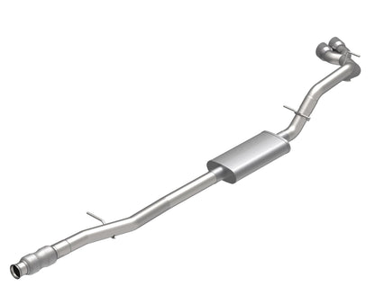 OEM x 3" rustfri cat-back udstødning. - 3" rustfrit stål sideudgang KRT cat-back med rustfrit stål dyser. 2019-2020 GM lastbil 5,3L.