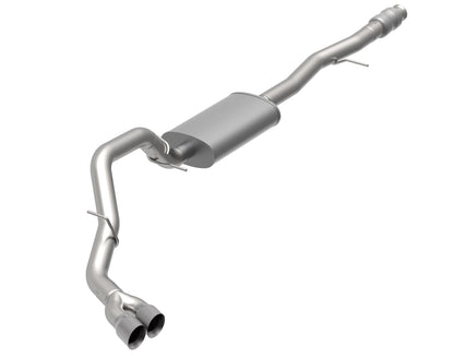 OEM x 3-1/2" Stainless Steel Cat-Back - 3-1/2" SS Side Exit KST Cat-Back w/SS Tips. 2019-2020 GM Truck 6.2L.