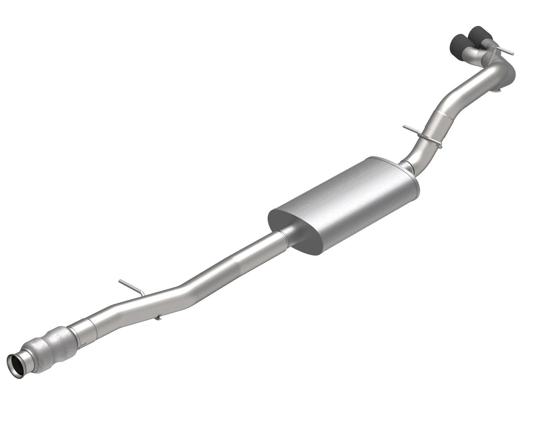 OEM x 3-1/2" Stainless Steel Cat-Back - 3-1/2" SS Side Exit KST Cat-Back w/Black Tips. 2019-2020 GM Truck 6.2L.