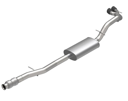 OEM x 3-1/2" rustfri stål Cat-Back - 3-1/2" rustfri stål sideudgang KST Cat-Back med sorte dyser. 2019-2020 GM lastbil 6,2L.