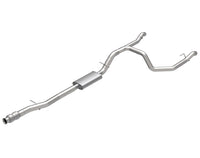 OEM x 3-1/2" Stainless Steel Cat-Back - 3" SS KRT Cat-Back w/OEM Bumper Mounted Tips. 2019-2020 GM Truck 6.2L.