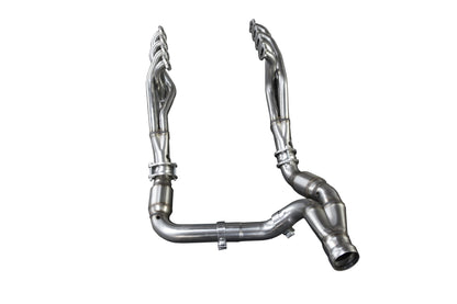 Stainless Header and Connection Kit. - 1-3/4" Header and Catted Connection Kit. 2019-2023 GM 1500 Series Truck 6.2L.
