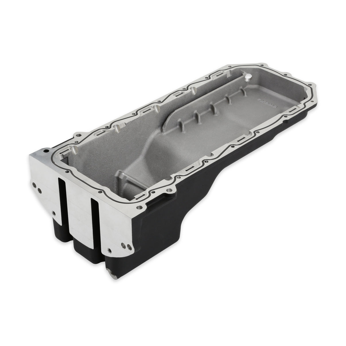 Holley Gen III Hemi Swap Oil Pan - Rear-Sump - Black - VVT - Photo - out of package Right