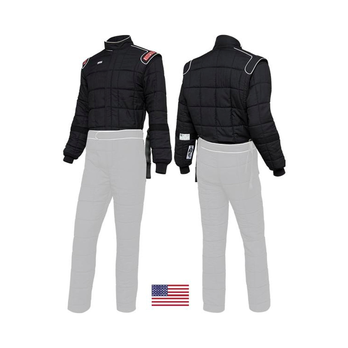 Simpson Racing Drag Two Piece Racing Suit SFI 15 Jacket - Photo - Primary Front