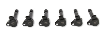 Bobine d'allumage Accel - Honda et Acura 3.0, 3.2, 3.5L, 6 cylindres, noire, lot de 6
