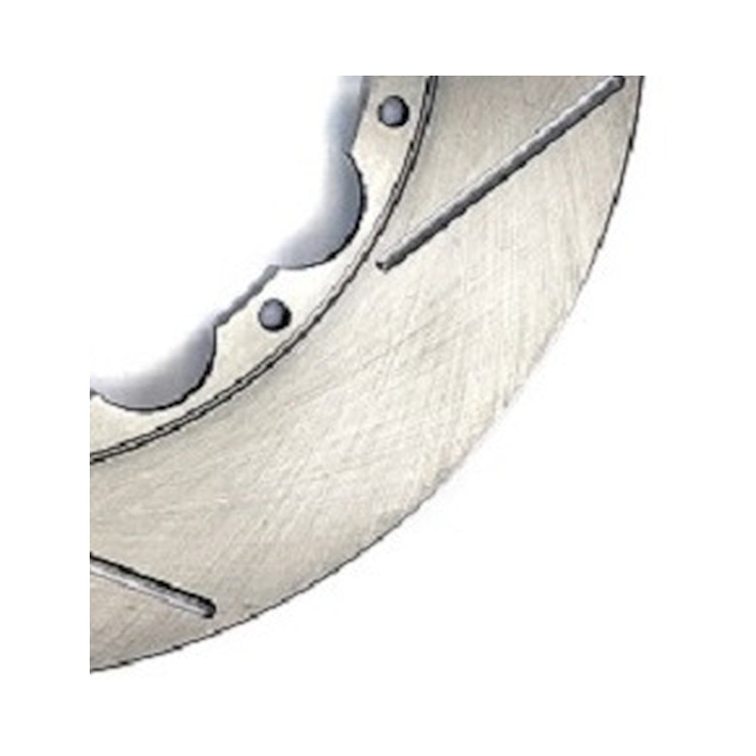 Rtr 2pc 14.95"x1.33",12x8.5" LH Slot - Baer Brakes 14.950" x 1.330", 2-Piece, LH Replacement Rotor, Slotted