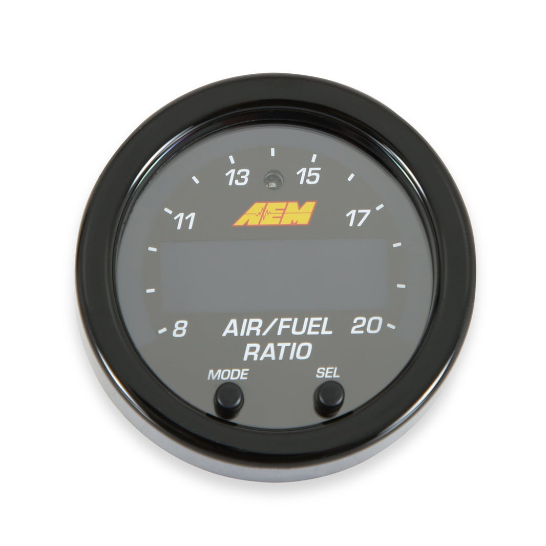 X SERIES UEGO GAUGE, NO SENSOR - AEM X-Series Wideband UEGO AFR Gauge Only (no sensor)
