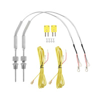 K-TYPE TEMP SENS & EXT KIT - AEM QTY 2 K-Type Closed Tip Thermocouple