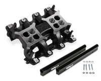 LS1/2/6 MID RISE IM KIT - BLACK - Holley Mid-Rise Intake - GM LS1/LS2/LS6 w/ 95mm Top - Black