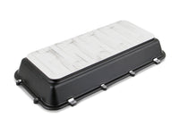 Couvercle de plénum, ​​bride vierge LT1 HI-RAM - Noir - Couvercle de plénum d'admission Holley Hi-Ram uniquement - Finition noire