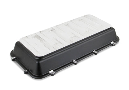 PLENUM TOP, LT1 HI-RAM BLANK FLENGE-SORT - Holley Hi-Ram Indsugningsplenum kun top - Sort finish