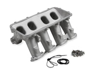 MANIFOLD BASE, LT1 HI-RAM NO PORT INJECT - Holley Hi-Ram Lower Manifold - GM LT1