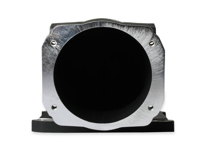 Holley EFI EFI Throttle Body Intake Elbow-Black Finish