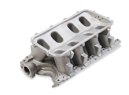 Holley 351W Ford Hi-Ram Carbureted Manifold Base - Photo - Primary Front