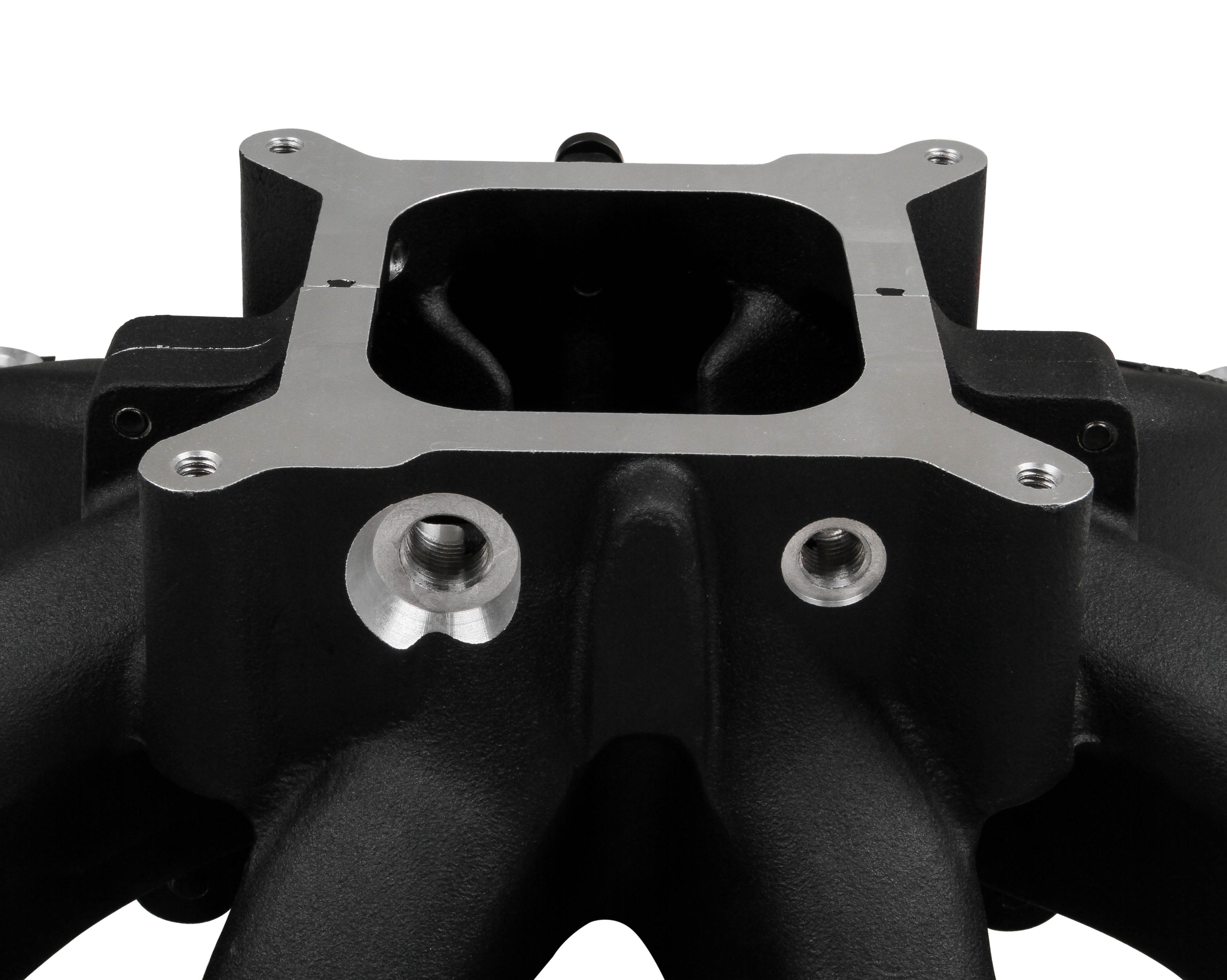 Holley Single Plane EFI  Split-Design Race Intake Manifold- GM LS1/LS2/LS6-Black - Photo - out of package Side