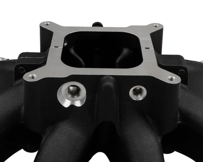 Holley Single Plane EFI  Split-Design Race Intake Manifold- GM LS1/LS2/LS6-Black - Photo - out of package Side