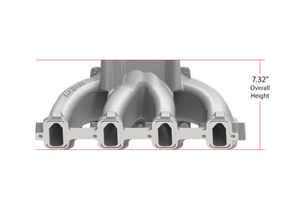 Holley Single Plane Split-Design Race Intake Manifold- GM LS1/LS2/LS6- Black - Photo - out of package Front