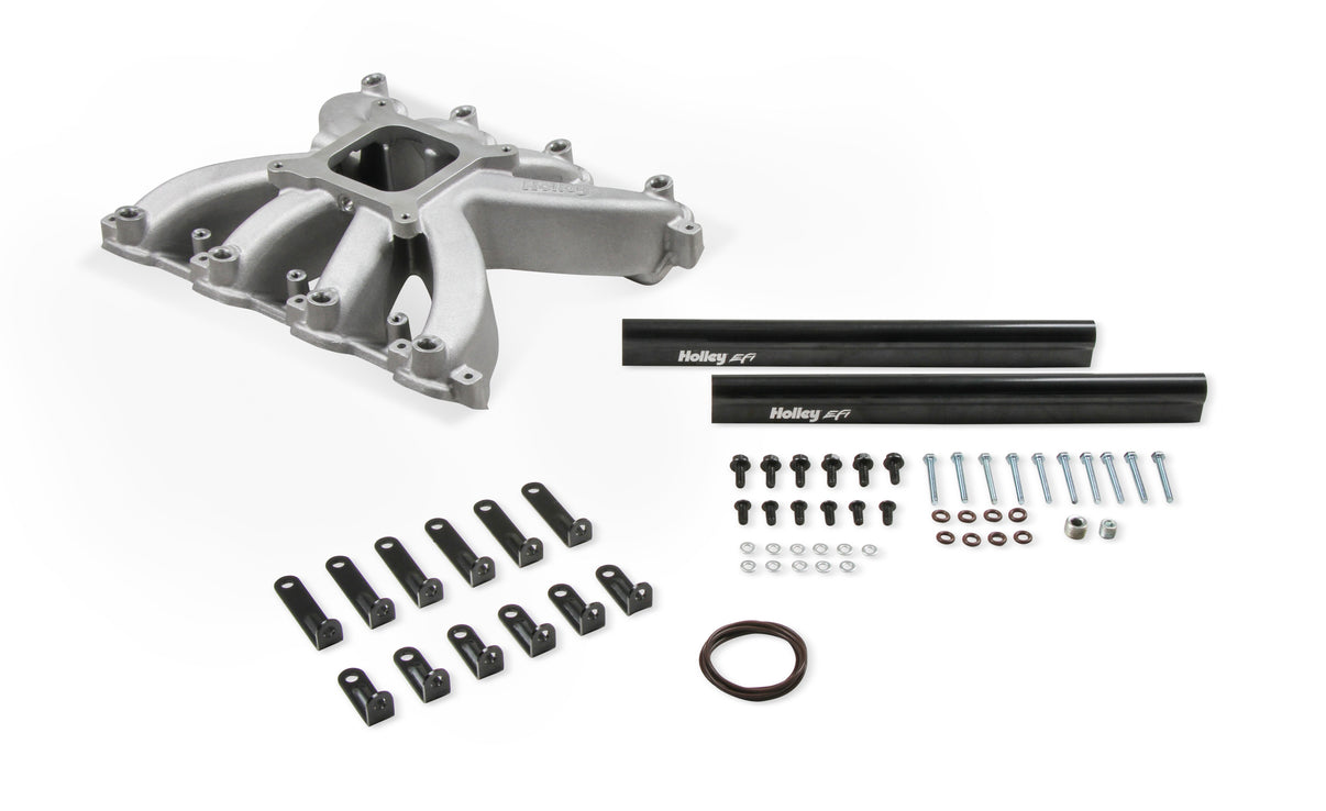 Holley Single Plane EFI Intake - GM LS7 - Photo - out of package Front