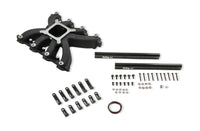 INTAKE MNFLD LS7 SNGLE PLANE EFI - BLACK - Holley Single Plane EFI Intake - GM LS7-Black