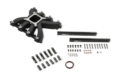 INDSUGNING MNFLD LS7 ENKELT PLAN EFI - SORT - Holley Enkelt Plan EFI Indsugning - GM LS7-Sort