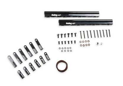 INDSUGNING MNFLD LS7 ENKELT PLAN EFI - SORT - Holley Enkelt Plan EFI Indsugning - GM LS7-Sort