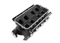 KIT, EFI SBF 302 HI-RAM BASE ONLY BLK - 8.2" SBF Ford Hi-Ram EFI Manifold Base-Black