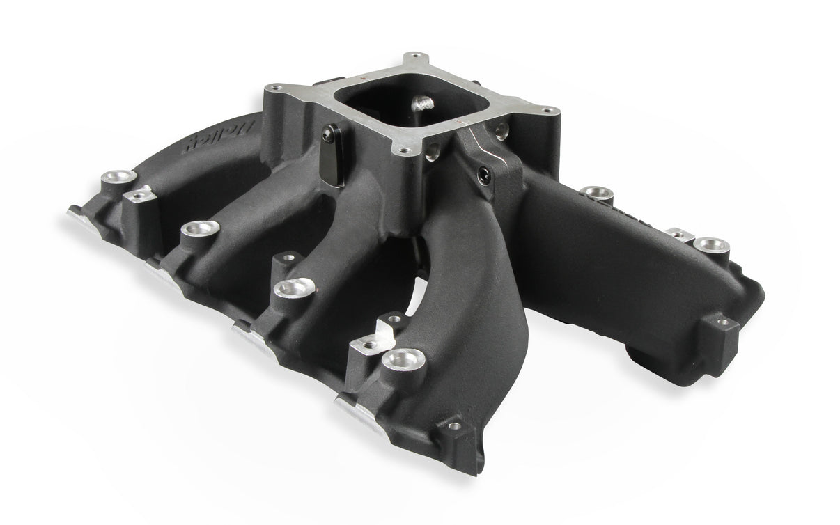 Holley Single Plane EFI  Split-Design Race Intake Manifold- GM LS3/L92- Black - Photo - out of package User 3