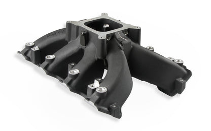 Holley Single Plane EFI  Split-Design Race Intake Manifold- GM LS3/L92- Black - Photo - out of package User 3