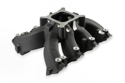 Holley Single Plane EFI  Split-Design Race Intake Manifold- GM LS1/LS2/LS6-Black - Photo - Primary Top