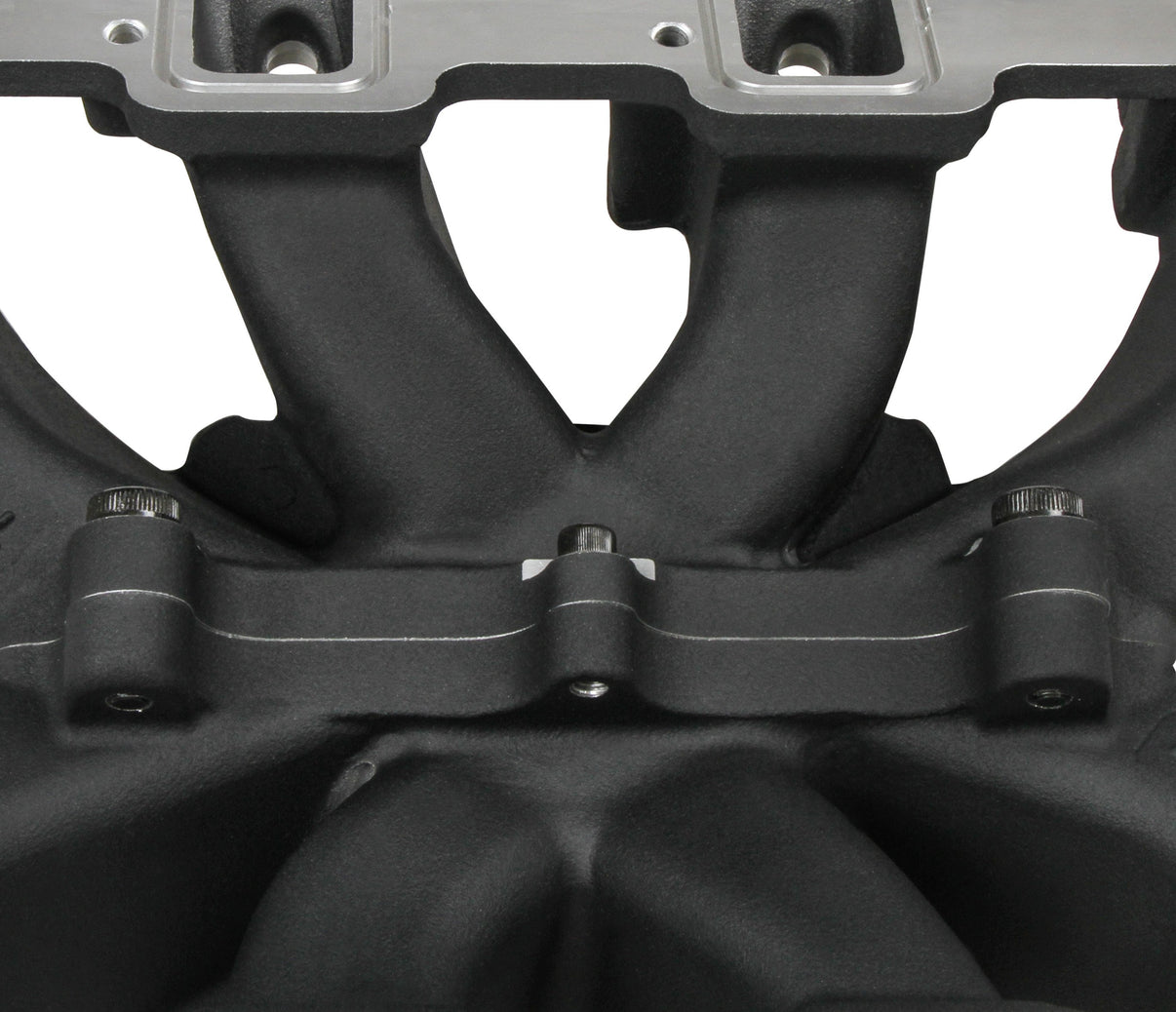 Holley Single Plane EFI  Split-Design Race Intake Manifold- GM LS3/L92- Black - Photo - out of package Side