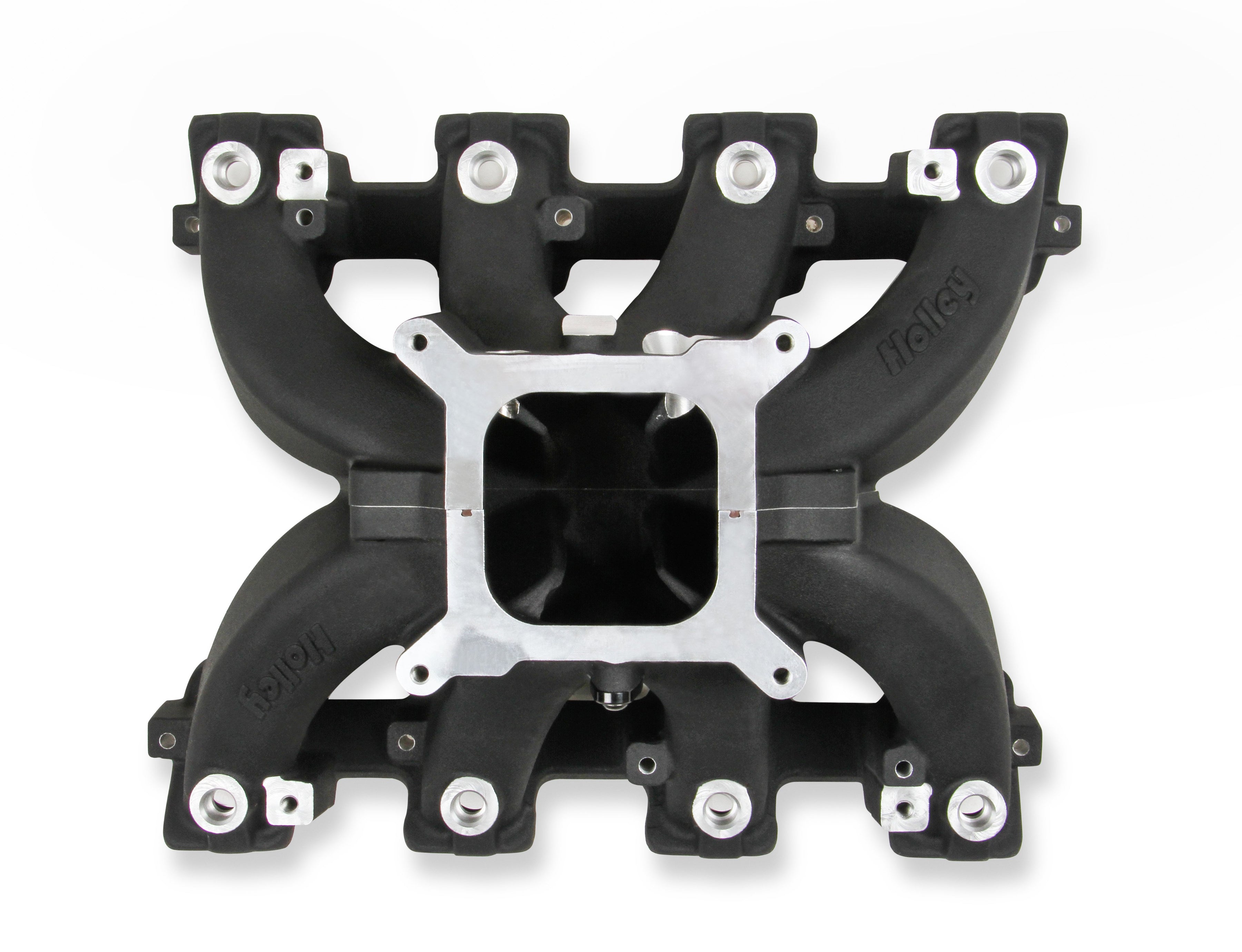 Holley Single Plane EFI  Split-Design Race Intake Manifold- GM LS3/L92- Black - Photo - out of package User 1