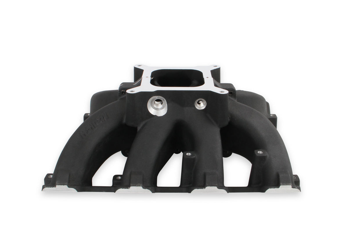 Holley Single Plane Split-Design Race Intake Manifold- GM LS3/L92- Black-4150 - Photo - Primary Top