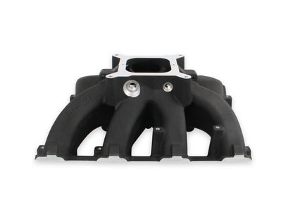 Holley Single Plane Split-Design Race Intake Manifold- GM LS3/L92- Black-4150 - Photo - Primary Top