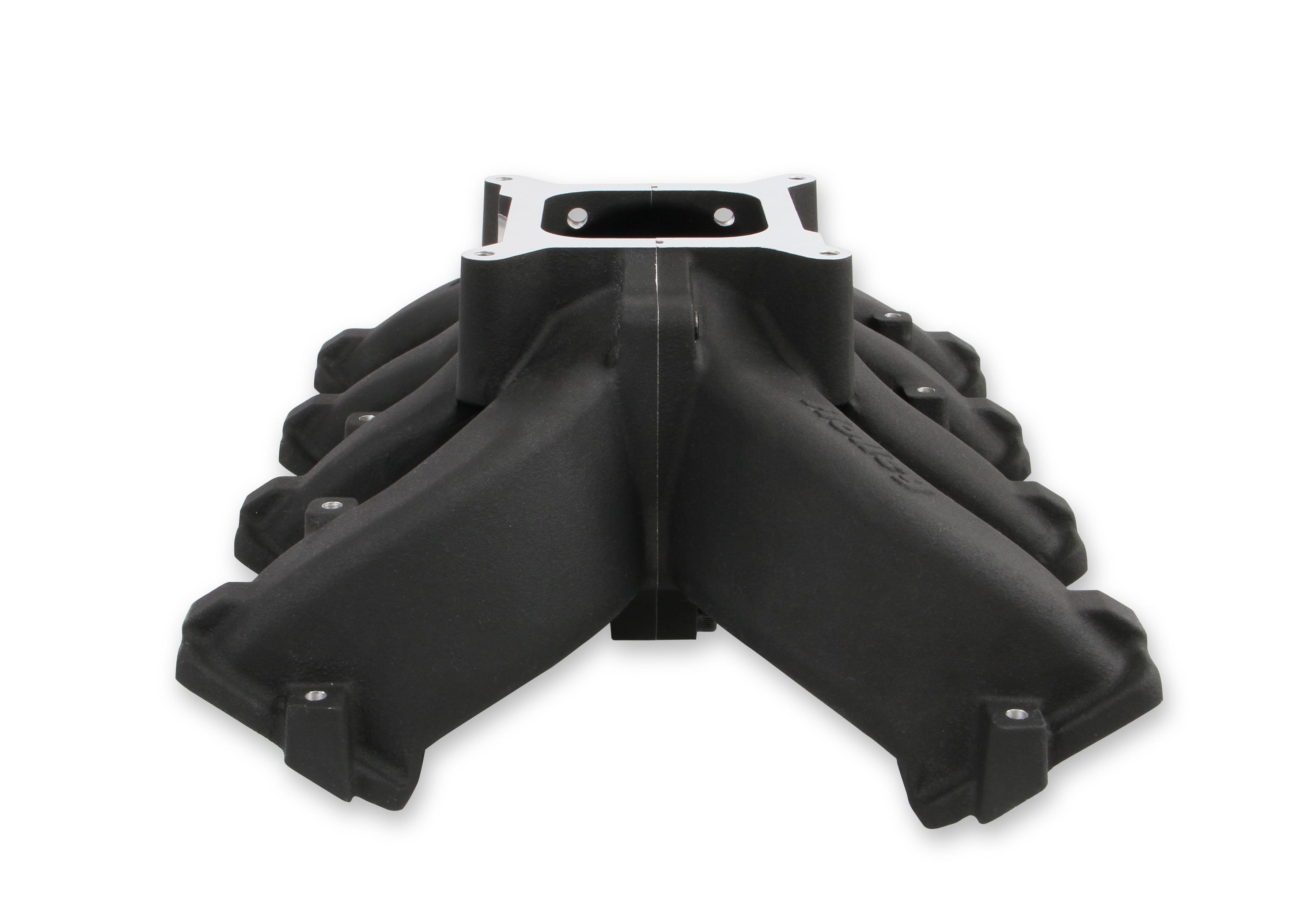 Holley Single Plane Split-Design Race Intake Manifold- GM LS3/L92- Black-4150 - Photo - out of package Side