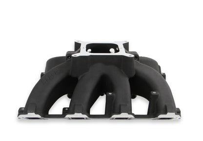 Holley Single Plane Split-Design Race Intake Manifold- GM LS3/L92- Black-4150 - Photo - out of package User 2